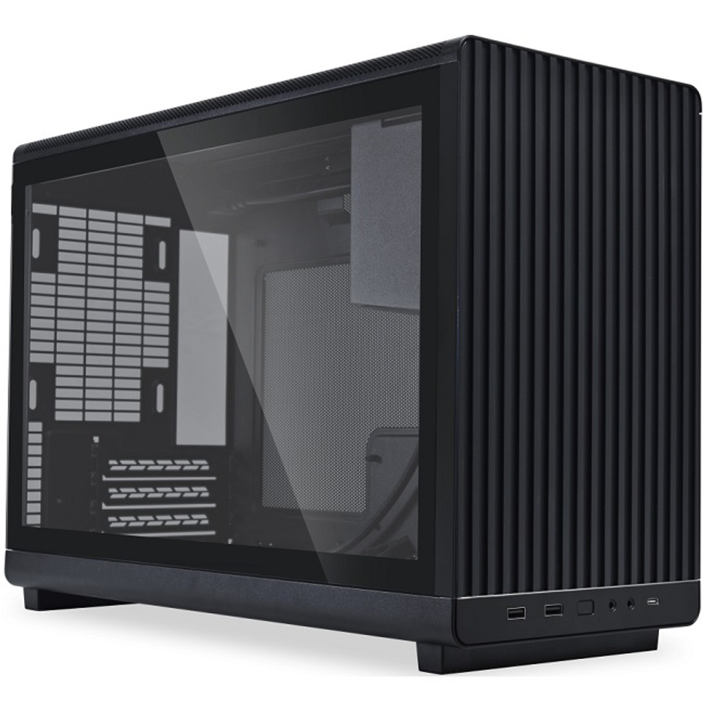 Корпус Mini-Tower Lian Li TG Bottom Dust Filter, Micro-ATX, Black (G99.A3X.10R)