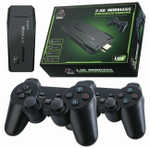 Портативная игровая консоль 2.4G Wireless Controllers Gamepad 64ГБ / Приставка M8 4K HD 10289 игр / Подключение к TV, контроллер для PS1/FC/GBA ретро