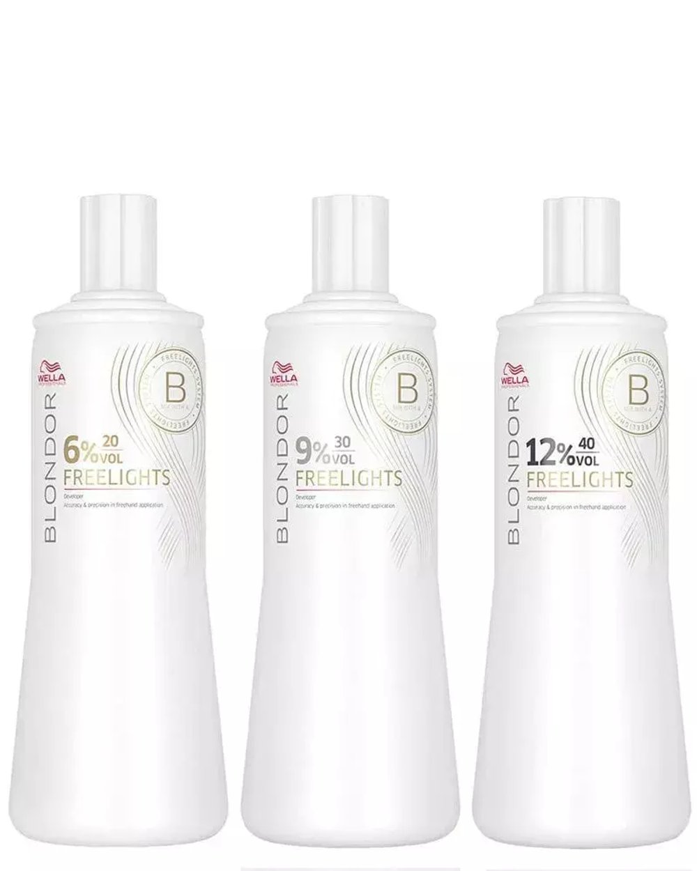 Wella Blondor Freelights Окислитель 12% 1000 мл