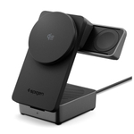 Док-станция Spigen EF323MQ 3в1 MAGNETIC Magsafe WIRELESS CHARGER 25W QI2.2 BLACK