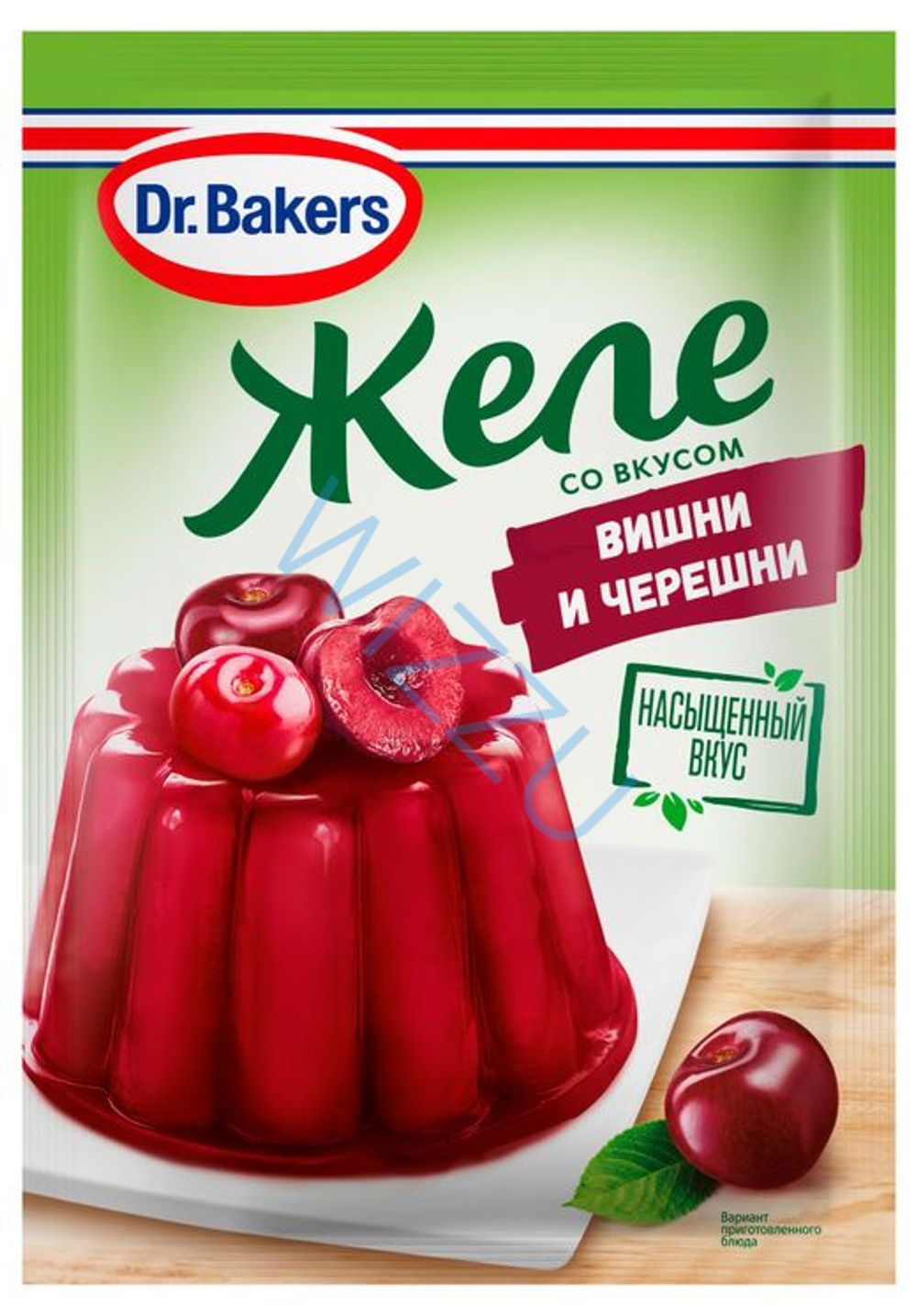 Желе со вкусом вишни и черешни 45гр*35шт