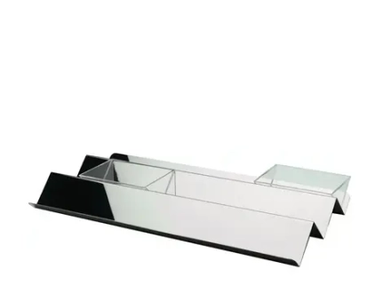 Alessi V Tray стальной сервировочный поднос 45 см EAN 8003299345960