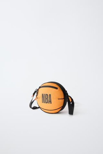 ZARA СУМКА NBA В ФОРМЕ МЯЧА – MULTI TEAMS, ОРАНЖЕВЫЙ