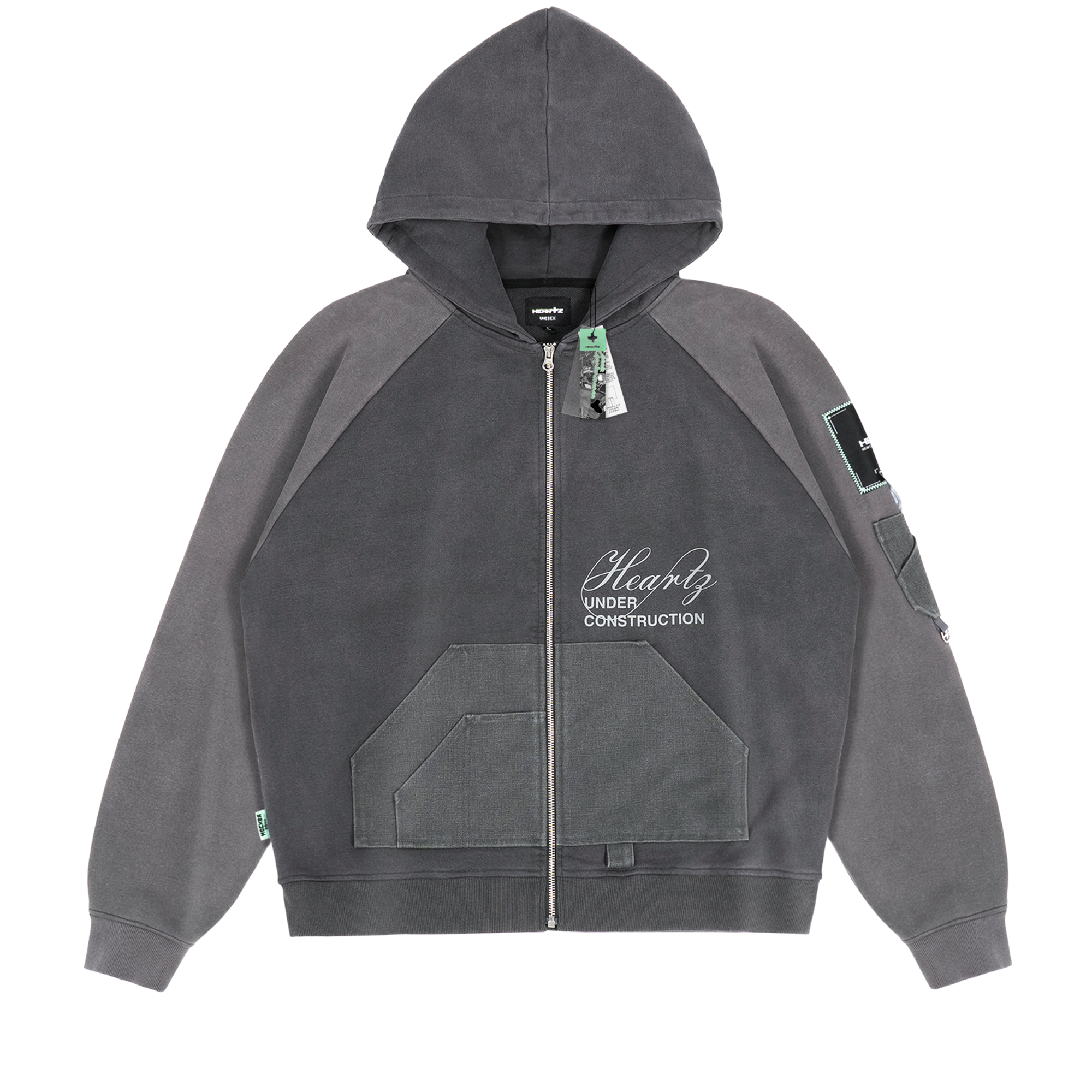«Construction Site» Zip-Hoodie