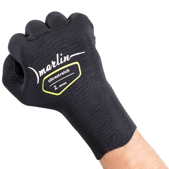 Перчатки Marlin Ultrastretch 3 мм Черные