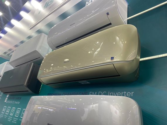 Инверторная сплит-система серии CHAMPAGNE CRYSTAL SUPER DC Inverter Wi-Fi AS-13UW4RVETG01(C) (комплект)
