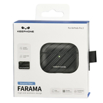 Чехол для Airpods Pro 3 Keephone Farama (Robin) (KPFRAPP3BK) черный