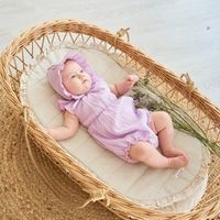 Чепчик муслиновый "Лаванда" 0+