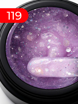 BSG Жёсткий гель для наращивания Konfityur НИЗКАЯ ВЯЗКОСТЬ №119 (13 г)