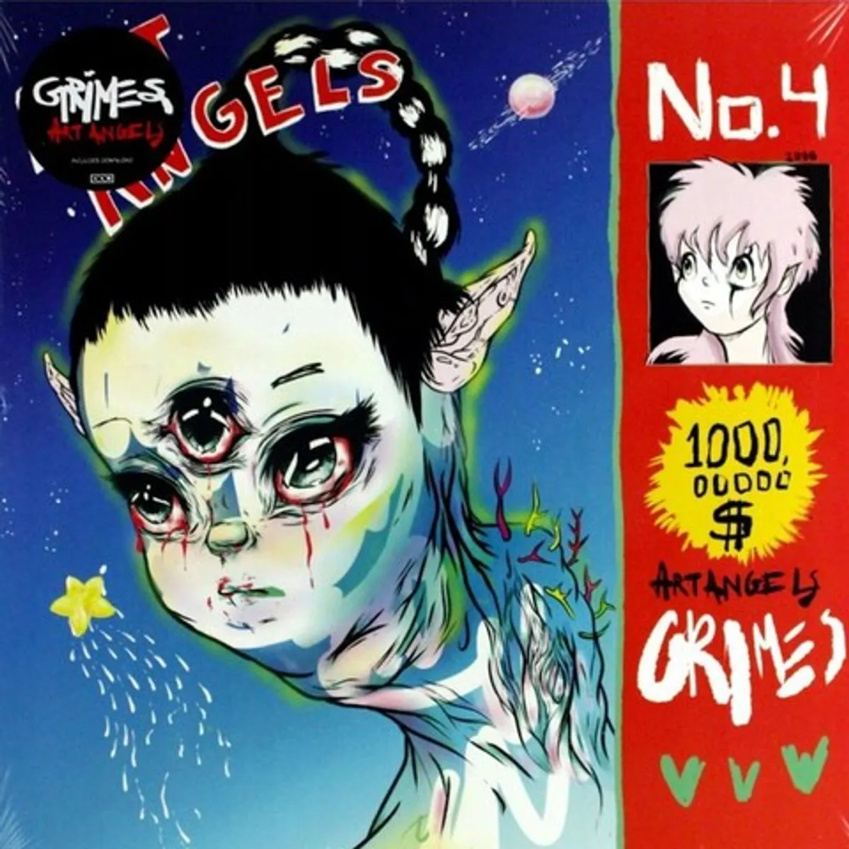 Виниловая пластинка. Grimes - Art Angels