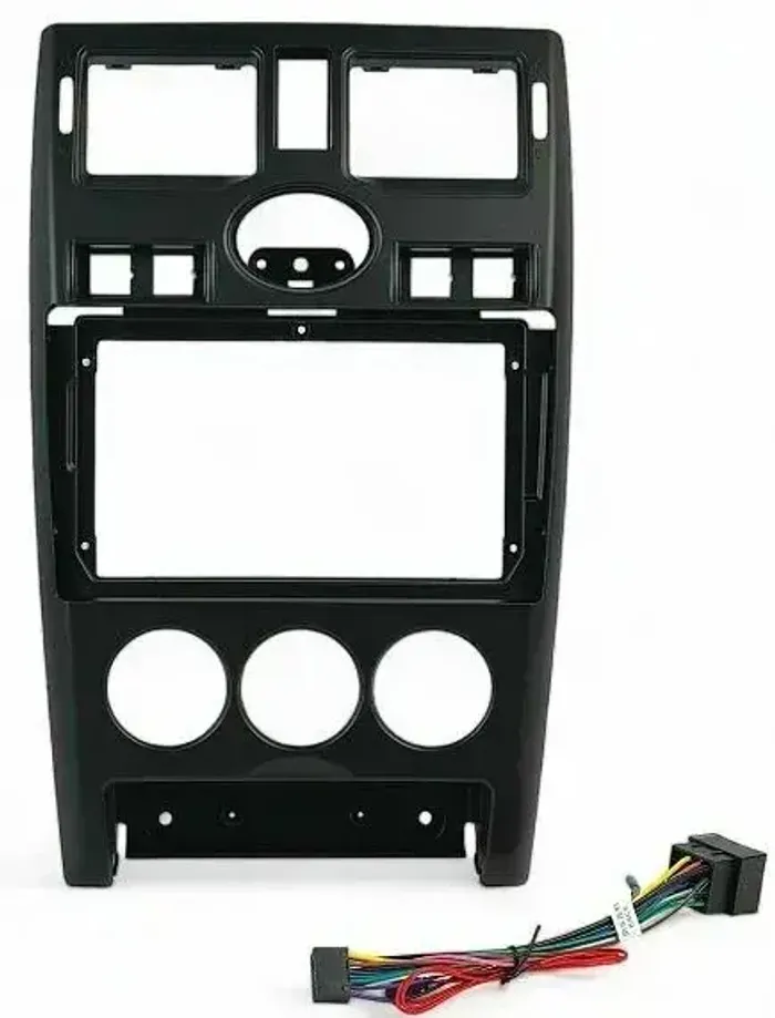 Магнитола для Lada Priora 2007-2013 (рамка черная) - Kuberg OL-9066-1 QLed+2K, Android 13, Быстрейшая, CarPlay, 4G SIM-слот