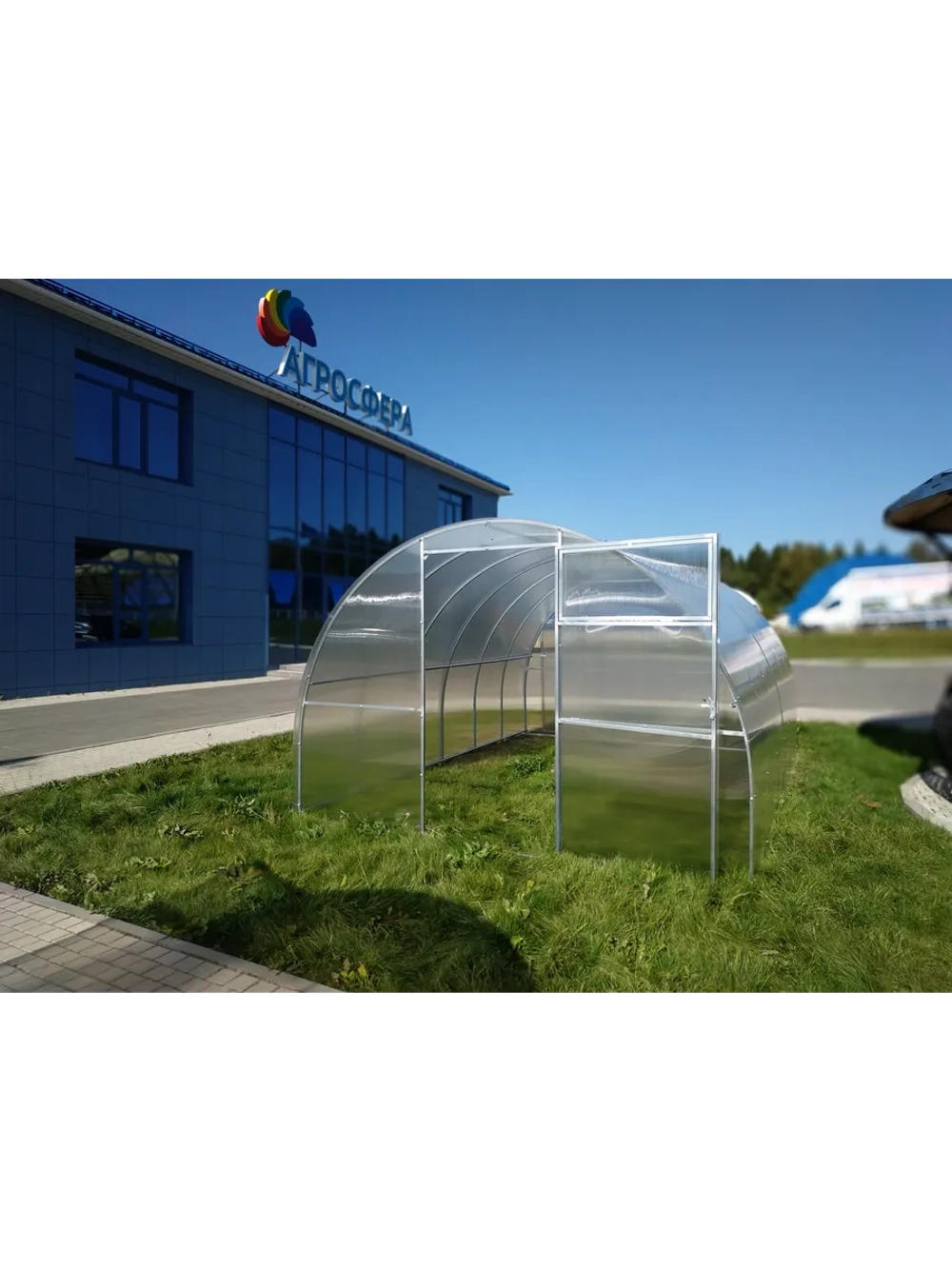 Теплица Агросфера-Титан 3х8м из трубы 40х20 мм, шаг 67см