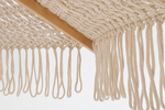 Зонт садовый плетеный Ø2.5 м Tagliamento Boho Macrame, натуральный