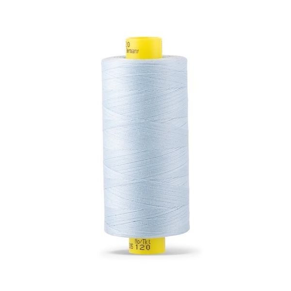 Нитка Gutermann Mara 120 (1000 метров), 1 кат., универсальная | 276 бледно-голубой
