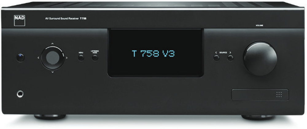 AV-усилитель NAD T 758 V3, черный