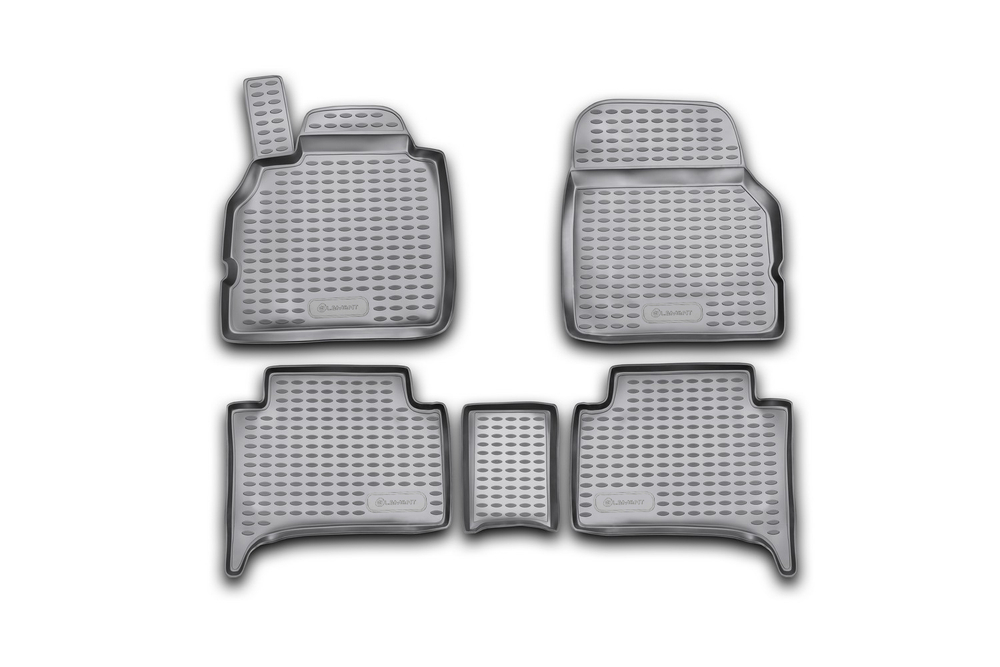 Коврики в салон RENAULT Scenic (II) 2003-2009, 5 шт. (полиуретан)