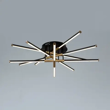 Потолочная люстра Arte Lamp FERNANDO A2199PL-6BK, 1хLED