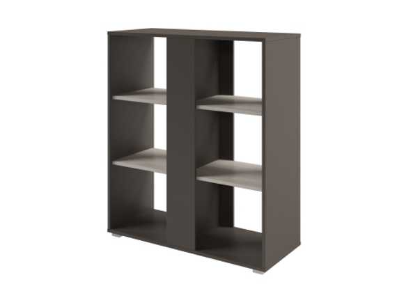 Стеллаж средний с планкой открытый 950х396х1096 D-73