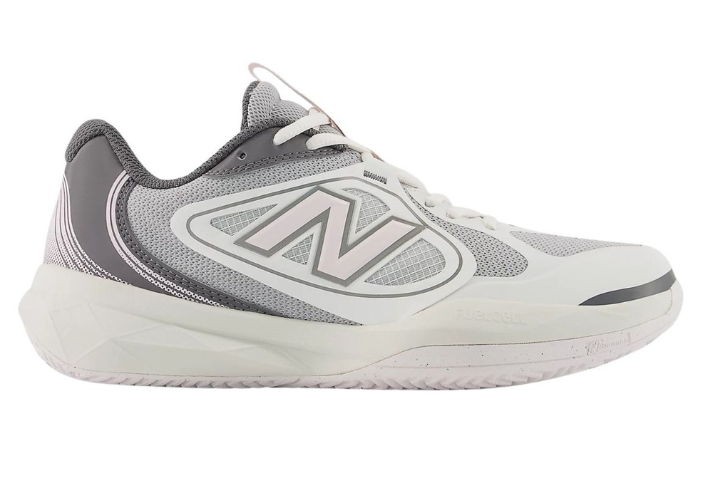 Женские теннисные кроссовки New Balance FuelCell 796v5 W7967N6 - white/grey/pink salt