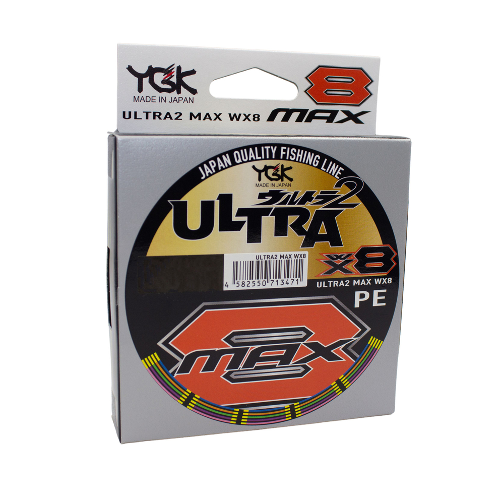 Леска плетеная YGK Ultra2 Max WX8 200 м 0.205 мм #1.5