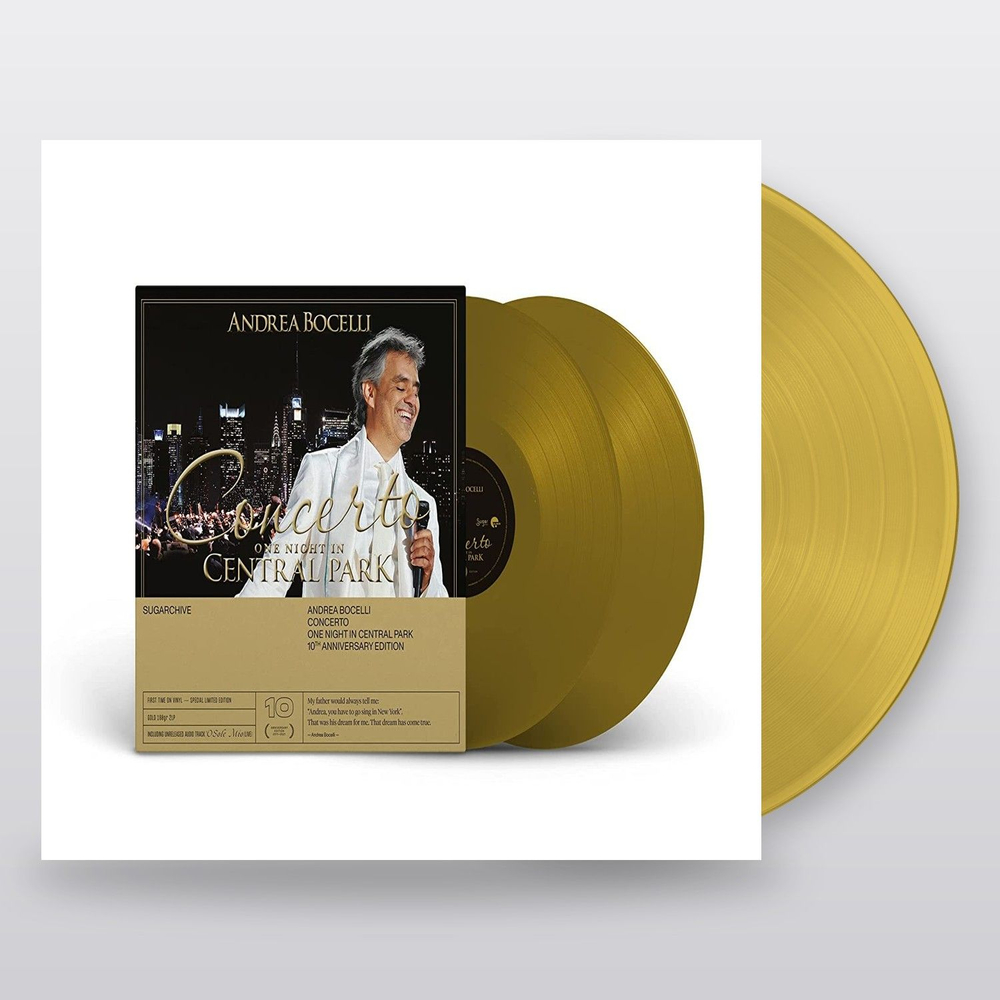 Andrea Bocelli — Concerto (One Night In Central Park) 10th Anniversary Edition (2LP)