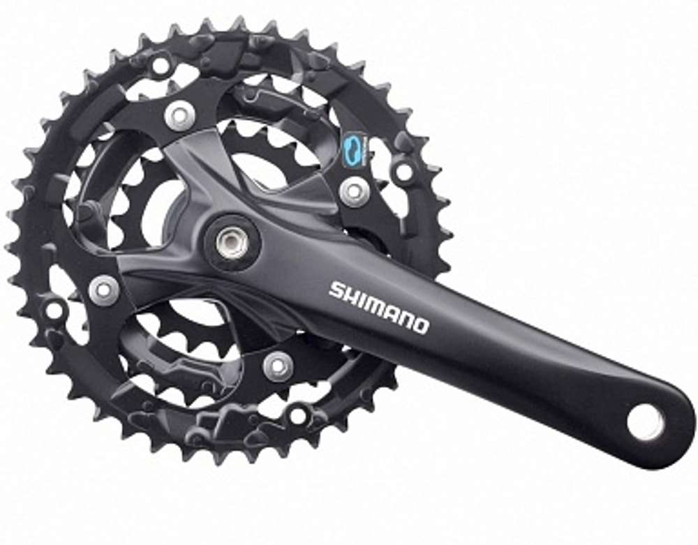 Система Shimano Acera, M361, 175мм, Кв, 42/32/22T, черн