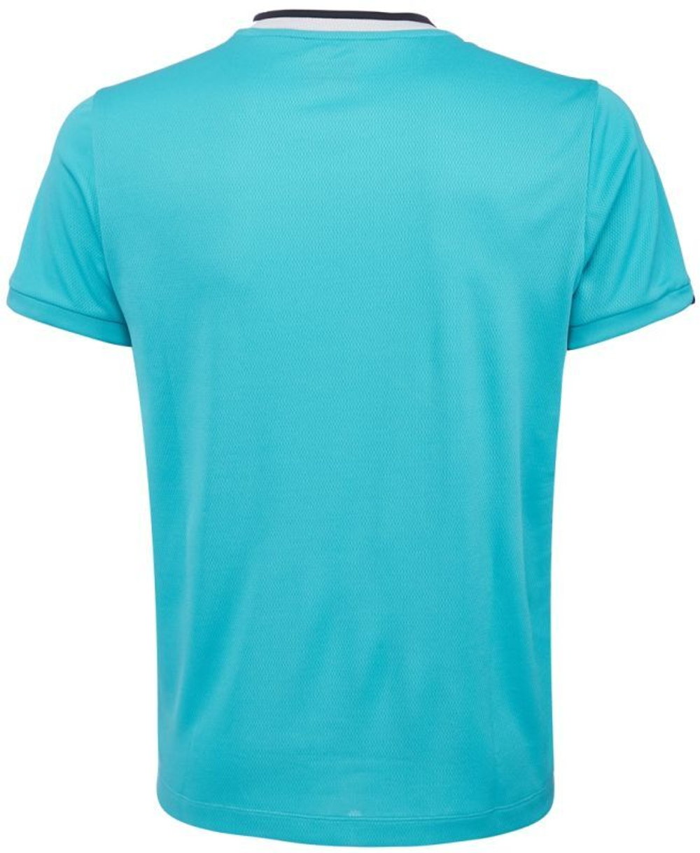 Футболка для мальчика теннисная Lotto Aydex III Tee Boy - java/white