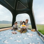 Палатка Naturehike Ango Air Pro, 4-местная, быстросборная, надувной каркас, коричневая, артикул CNK2550WS017-4BR