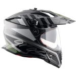 Шлем AXOR X-CROSS ORBIT D/V, с визором, цвет черный/серый (XL)