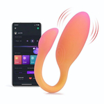 Оранжевый вибратор Flamingo Max (Цвет: оранжевый)