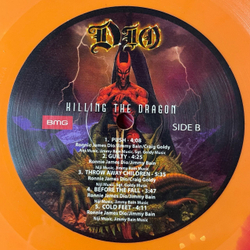 Винтажная виниловая пластинка LP Dio Killing The Dragon (Canada 2022)