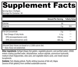 OmegaPure 600 EC™ 60 Softgels
