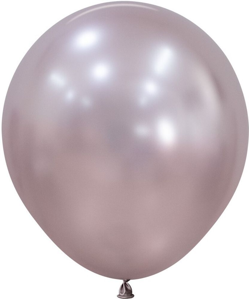 S 18" Шелк, Розовый цветок (809), 6 шт.