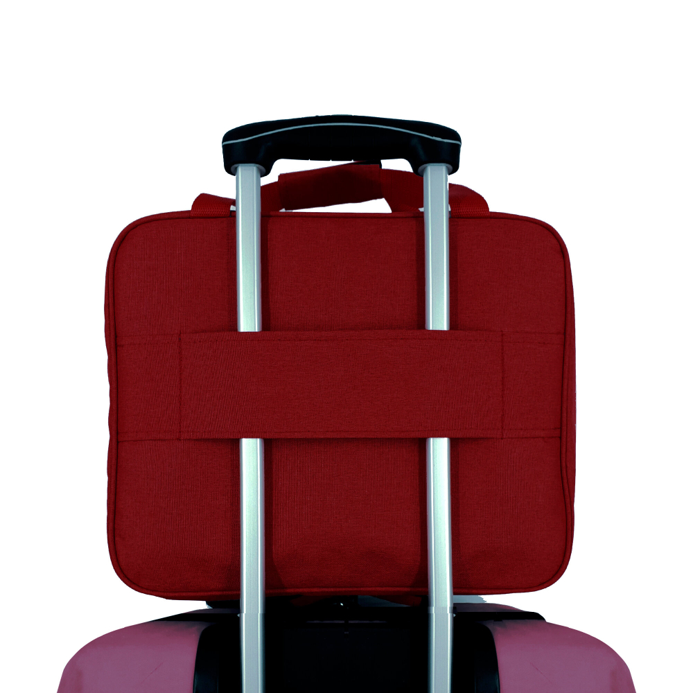 Сумка дорожная для ручной клади Pobedabags Комфорт burgundy 36 х 20 х 27