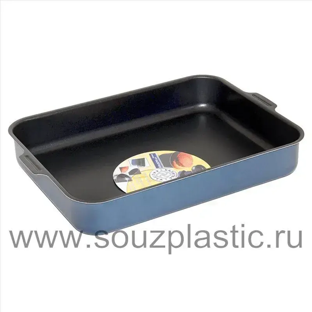 Форма прямоугольная алюминиевая 23*30см без крышки КАЛИТВА (алюминий)
