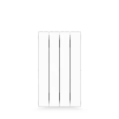 Радиатор Rifar Supremo S350 секций боковое подключение биметалл белый