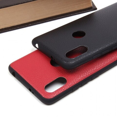 Чехол ТПУ под кожу для Xiaomi Redmi S2, 009251 Красный