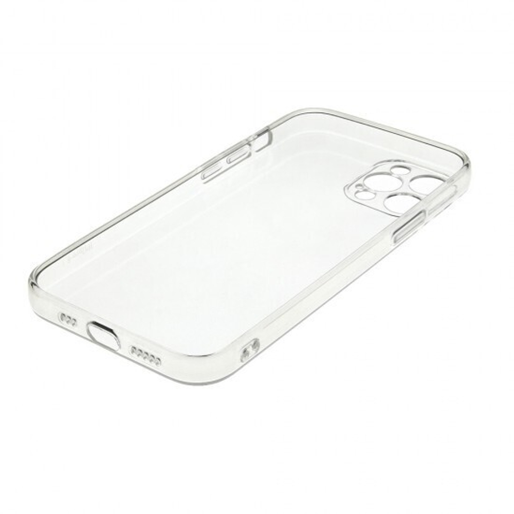 Чехол для iPhone 12 Pro, силиконовый, 1,5 мм, 012633 Прозрачный