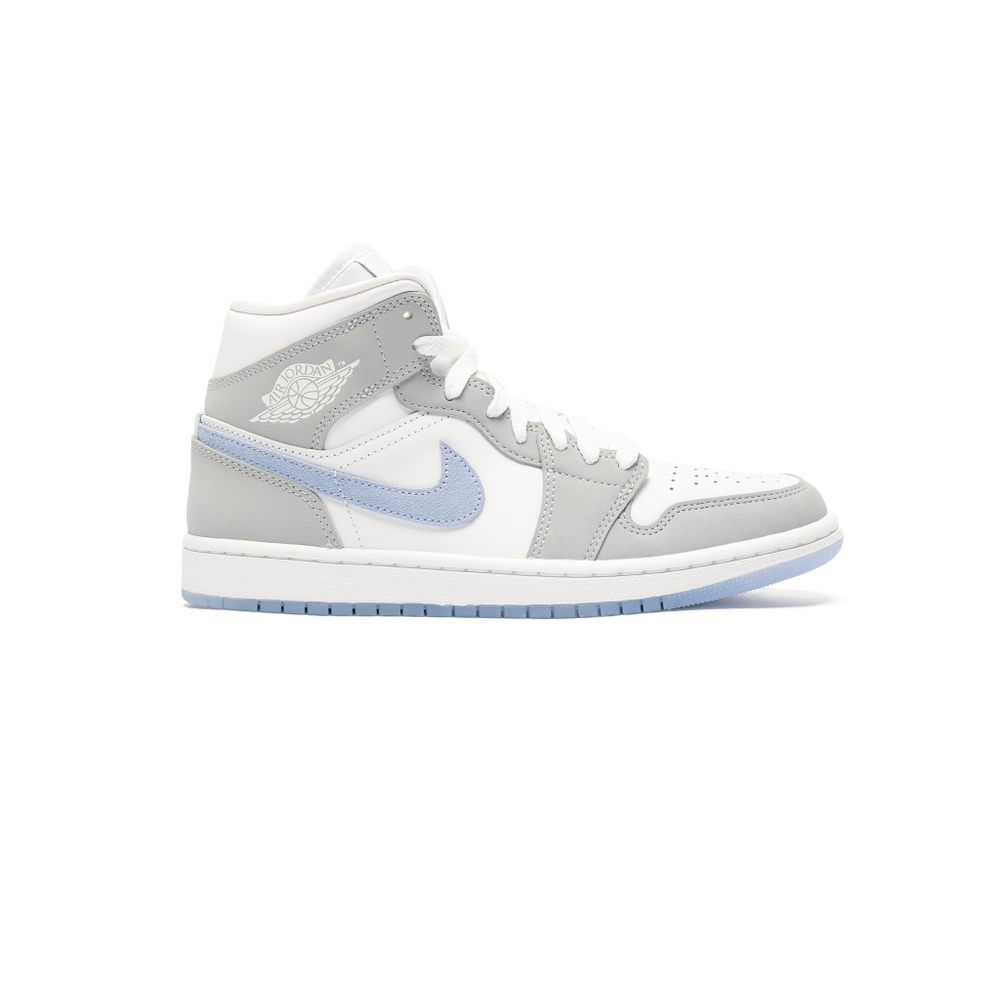 Кроссовки Jordan 1 Mid  Women's "Wolf Grey Aluminum"