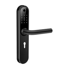 Накладки электронного замка Home Plus Black 4240 (врезной механизм отдельно)