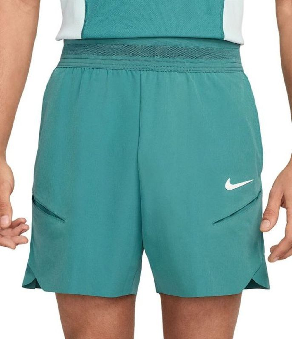 Мужские теннисные шорты Nike Court Slam Dri-Fit Tennis - Бирюзовый