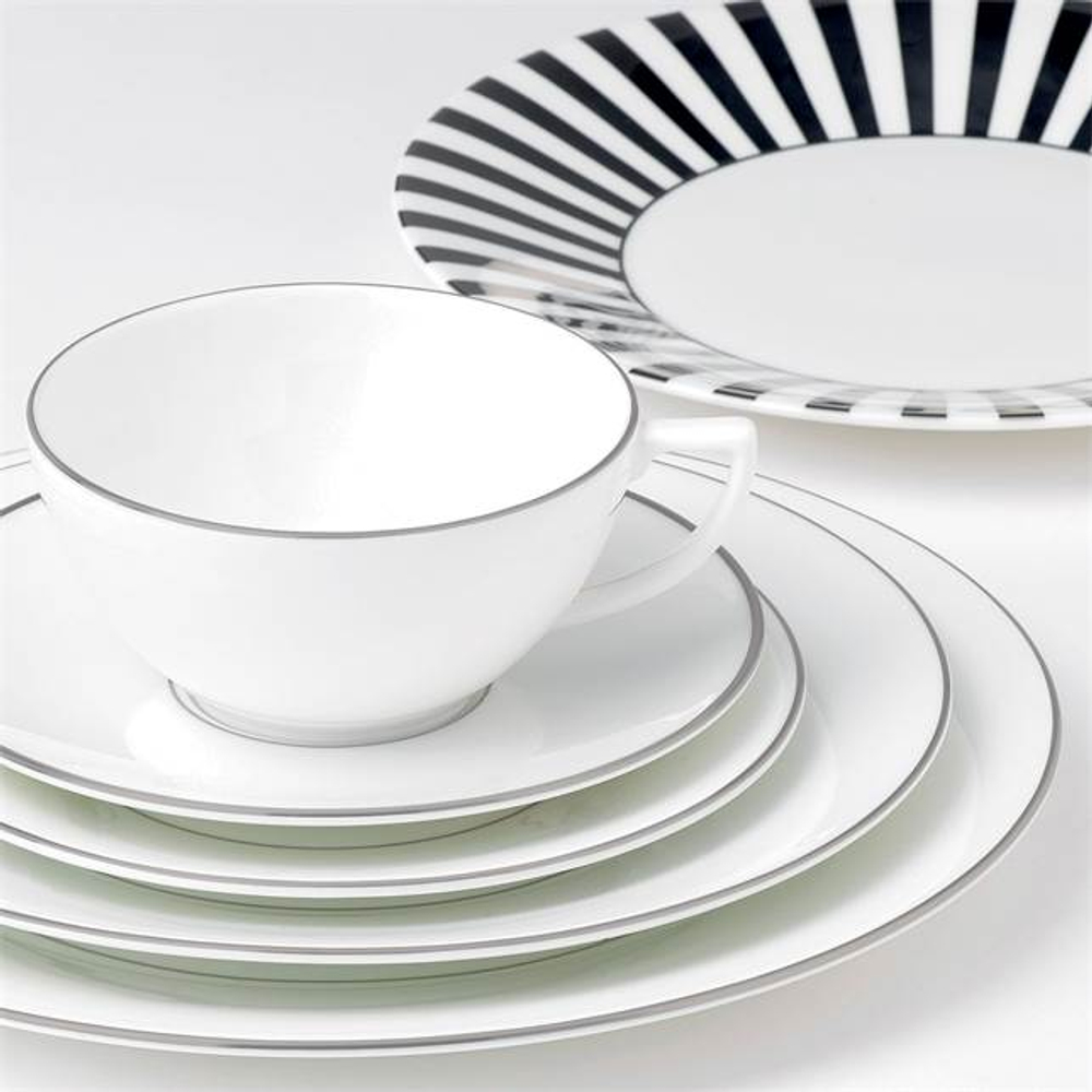 Wedgwood Обеденная тарелка Jasper Conran Platinum 28 см 50161609540