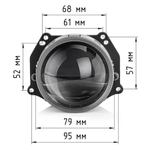 Билед модуль AOZOOM A17 5800K 3.0 со встроенным драйвером 58W
