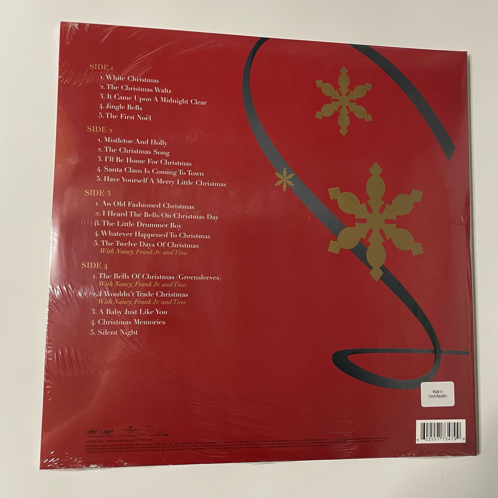Виниловая пластинка 2LP Frank Sinatra Ultimate Christmas (Чехия)
