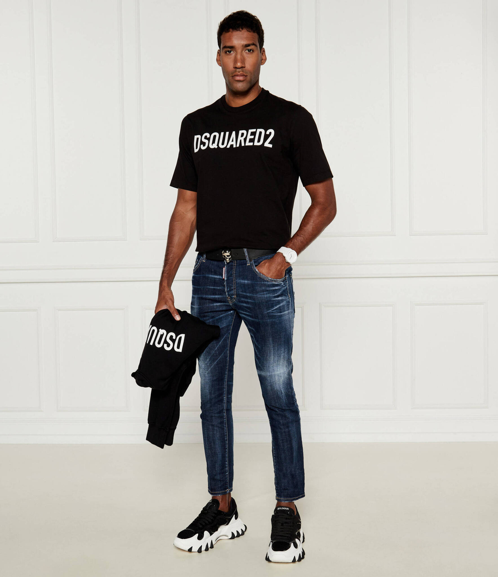 Джинсы Skater Jean Dsquared2 - темно-синий(S74LB1591 S30664)