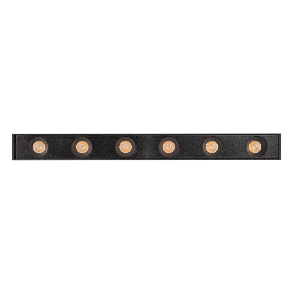 Светильник MAG-DOTS-25-L200-6W Warm3000 (BK, 30 deg, 24V) (Arlight, IP20 Металл, 3 года)