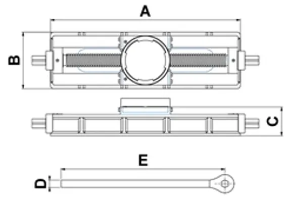 Поддомкратная опора для увеличения опорной площади Holmatro SB 25