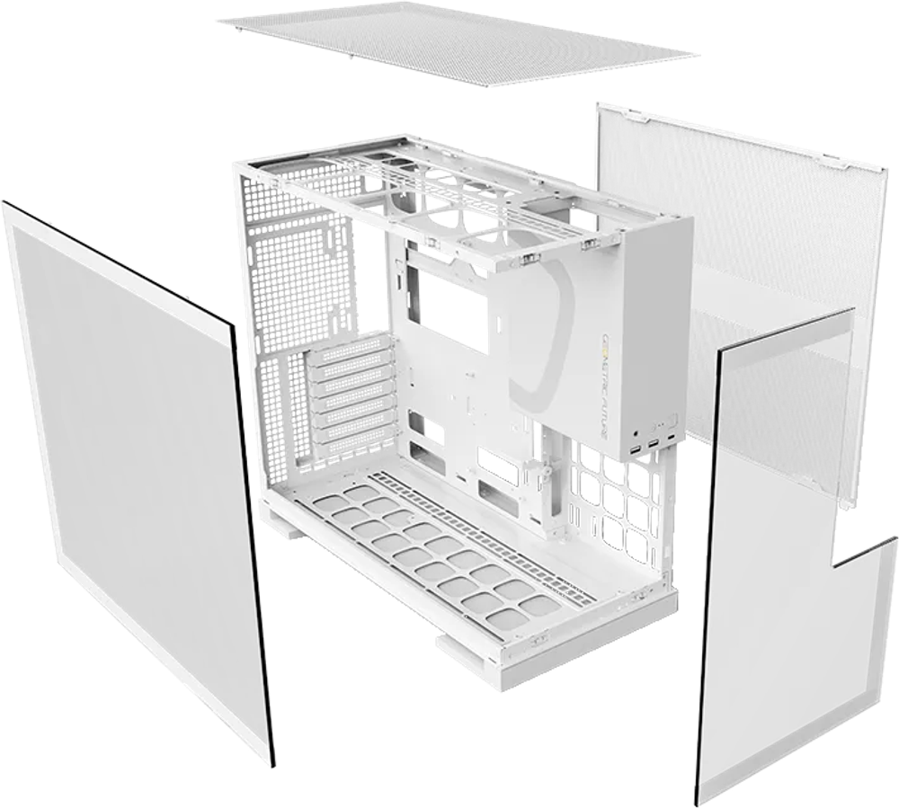 Корпус Geometric Future Model 5 White (1AM5WKWT00100) (GF_M5-W)