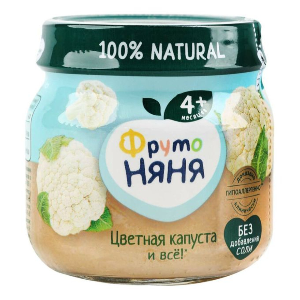 Пюре Фруто Няня цветная капуста 80 гр
