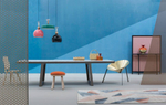 Подвесной дизайнерский светильник  Bon Ton N2C1 от YUUE Design Studio (зеленый)